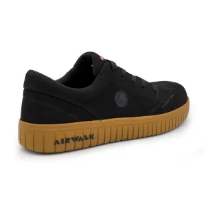 AirWalk Mens Camino Black/Gum Suede CT EH Work Shoes 10 M