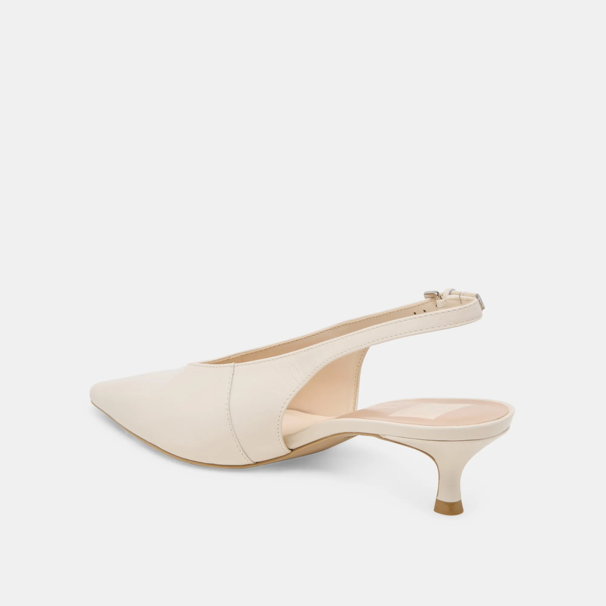 ALENNA HEELS BONE CRINKLE PATENT