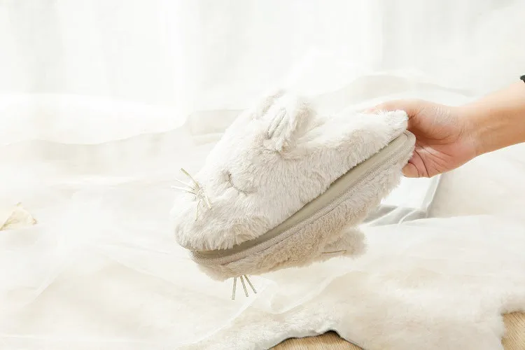 Animal Slippers Cute Rabbit Winter Comfortable Home Warmth Non-slip Cotton Drag UGG Style