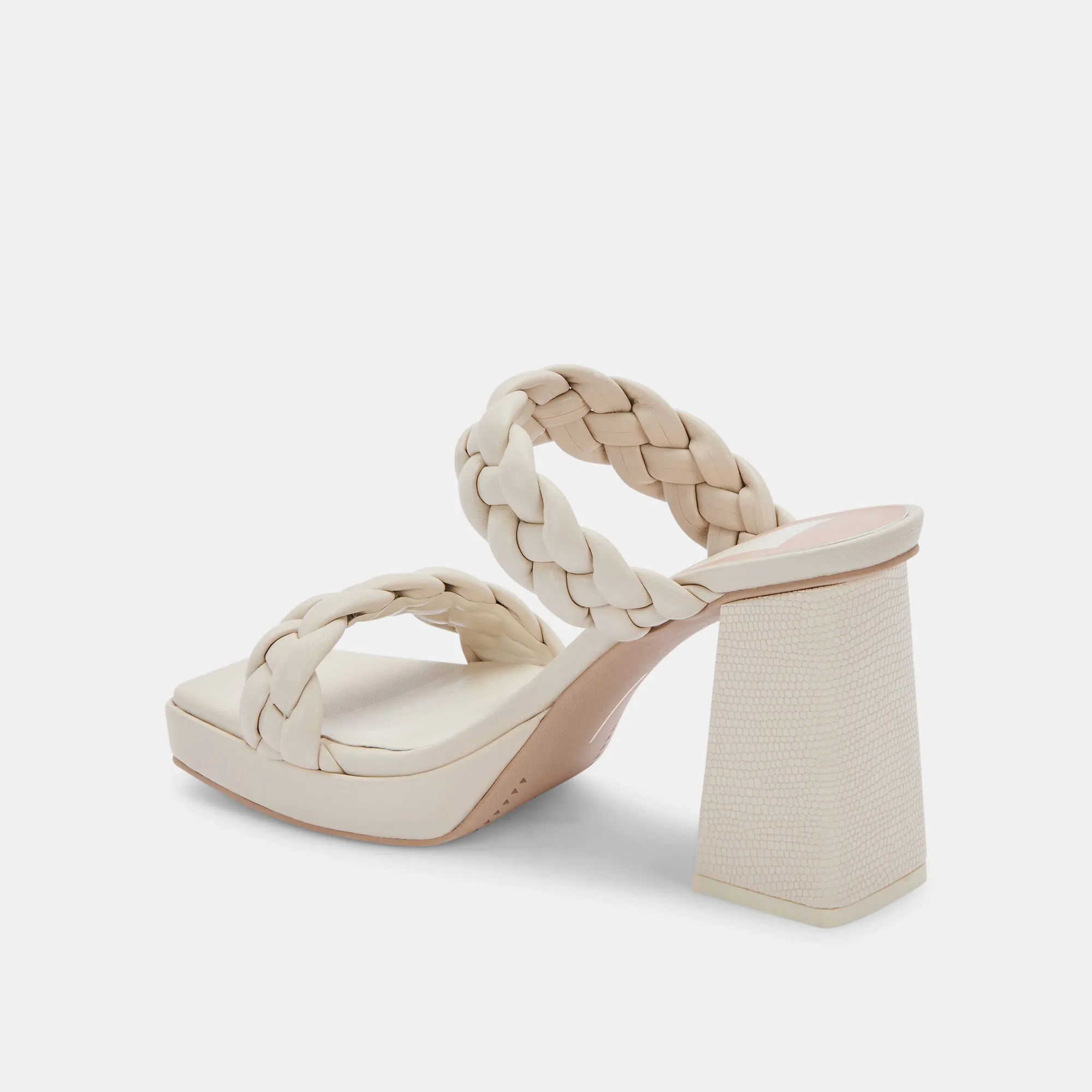 ASHBY HEELS IVORY STELLA - re:vita