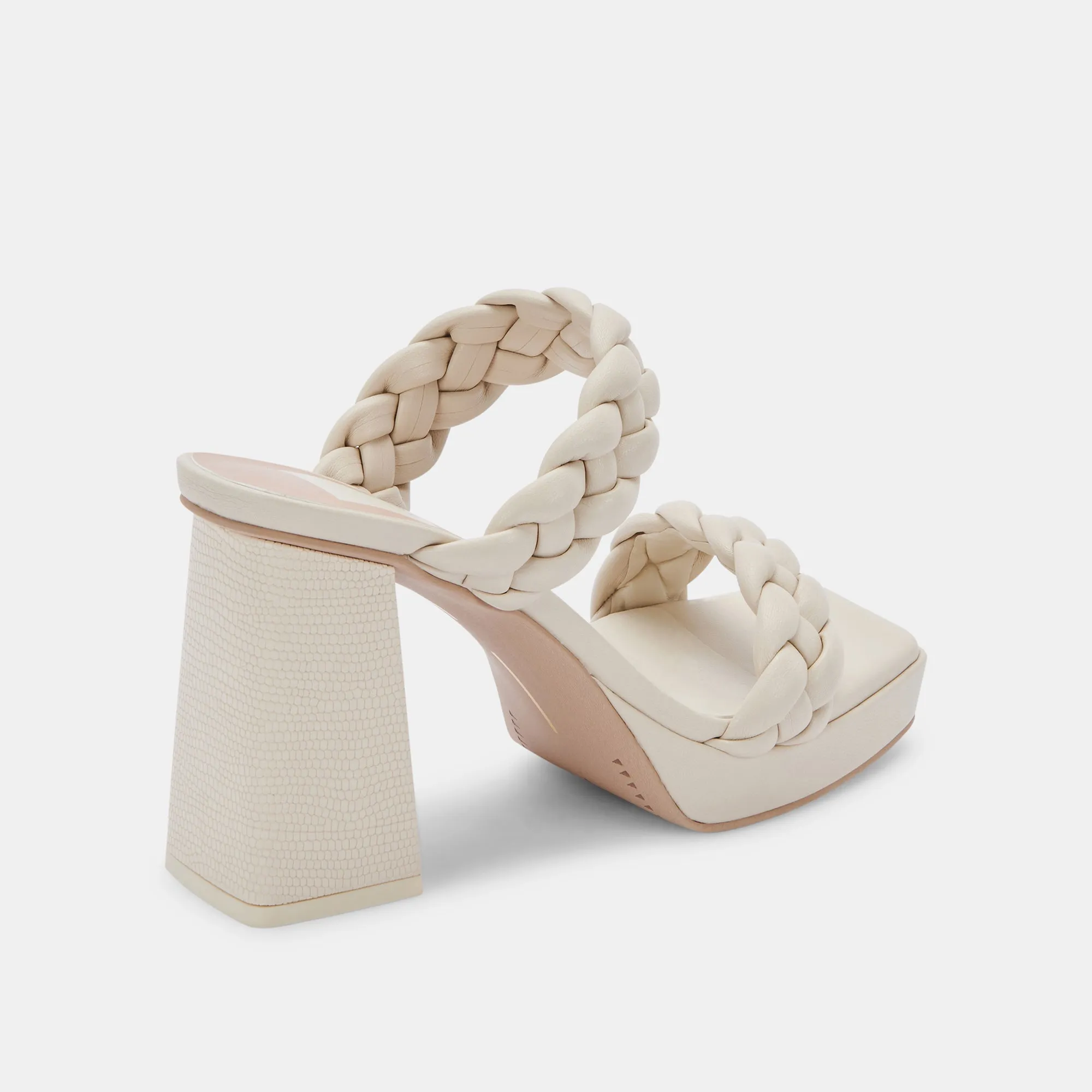ASHBY HEELS IVORY STELLA - re:vita