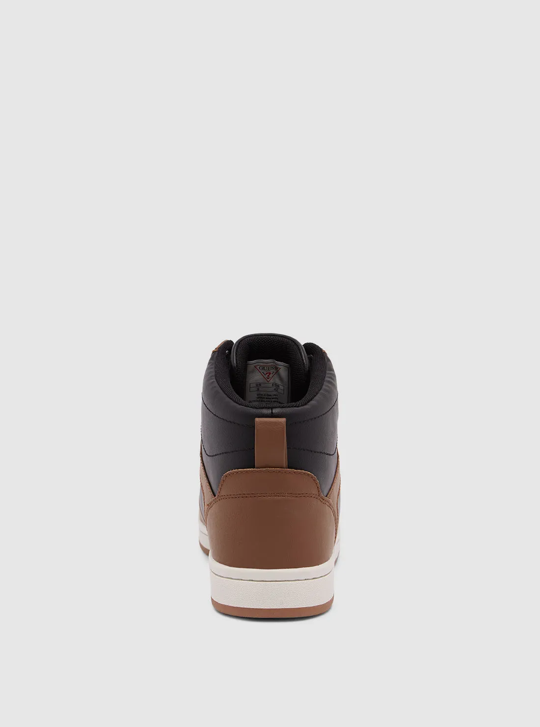 Black Brown Luny High Top Sneakers