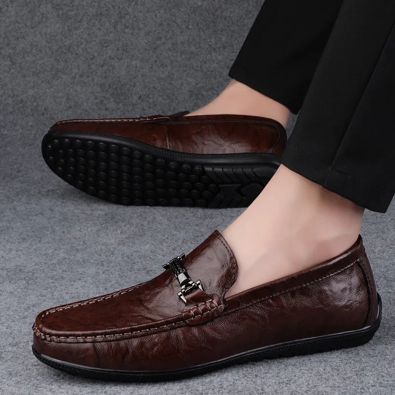 Black Comfortable Loafers Shoes