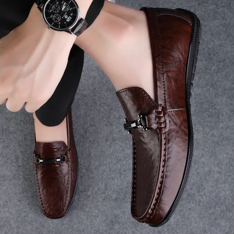 Black Comfortable Loafers Shoes