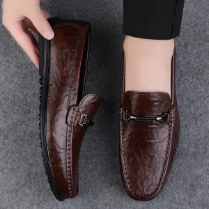 Black Comfortable Loafers Shoes
