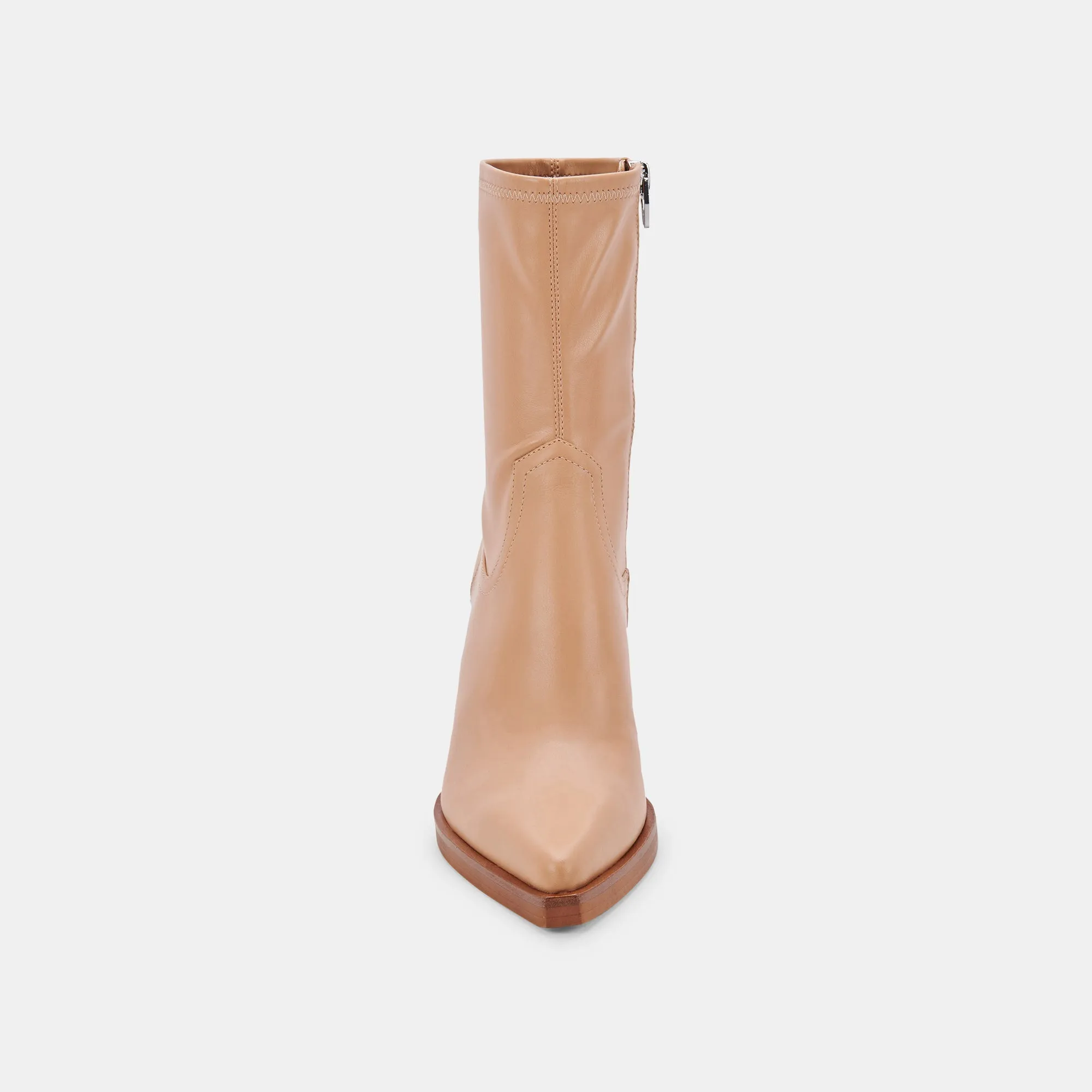 BOYD BOOTS TAN LEATHER - re:vita
