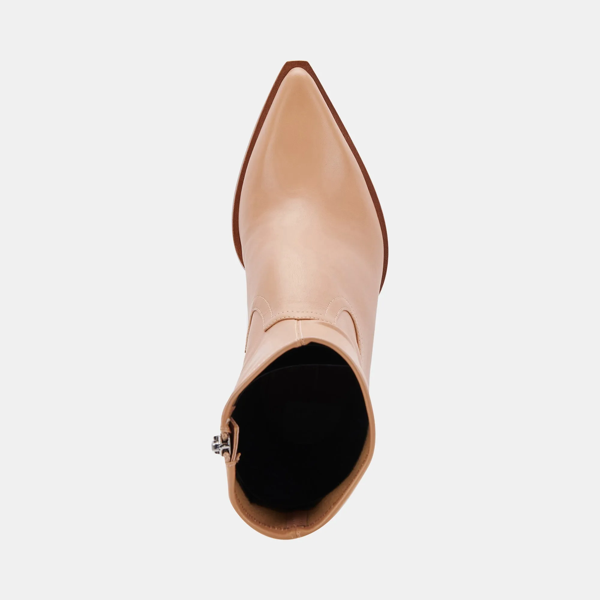 BOYD BOOTS TAN LEATHER - re:vita
