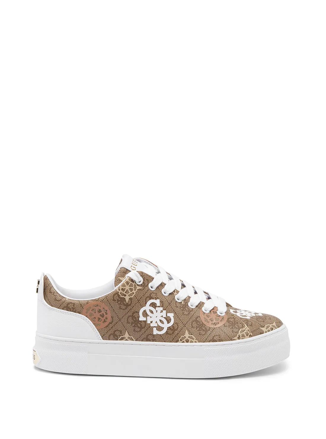 Brown Quattro G Gianele Low-Top Sneakers