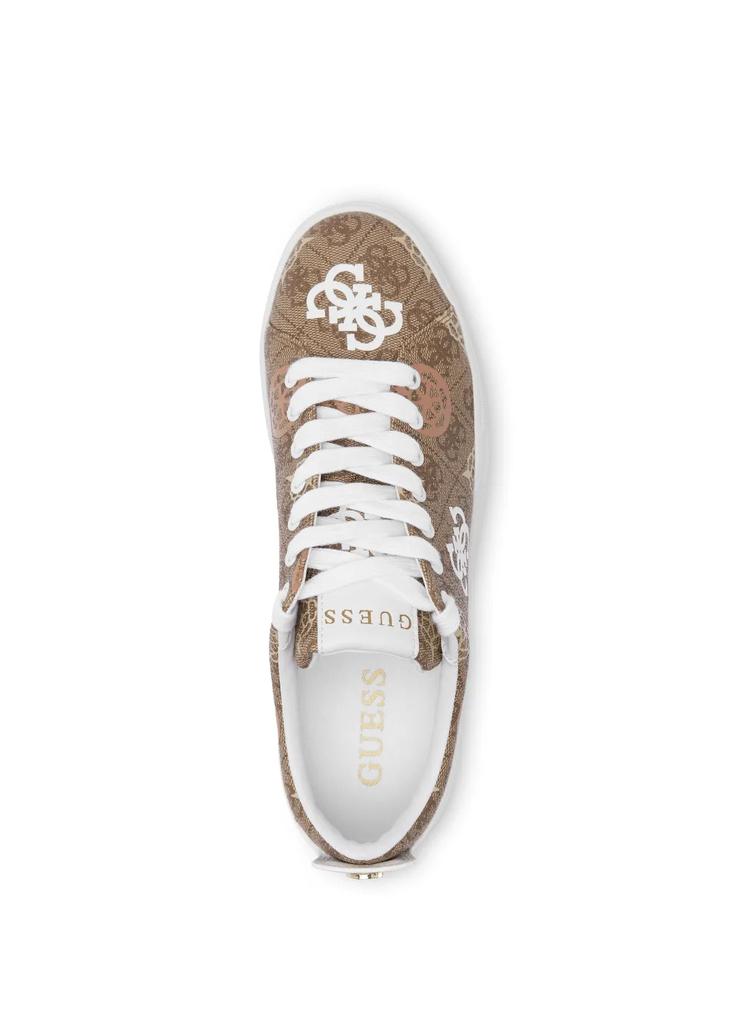 Brown Quattro G Gianele Low-Top Sneakers