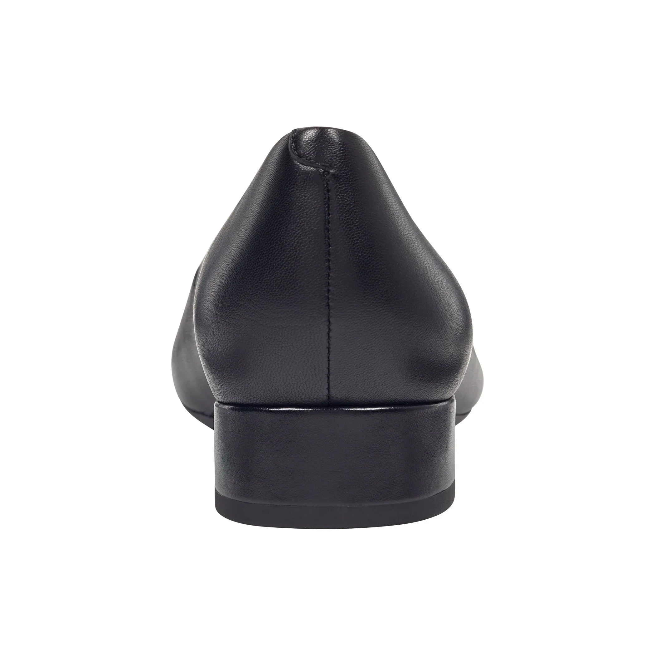 Caldise Leather Low Heel Dress Shoes