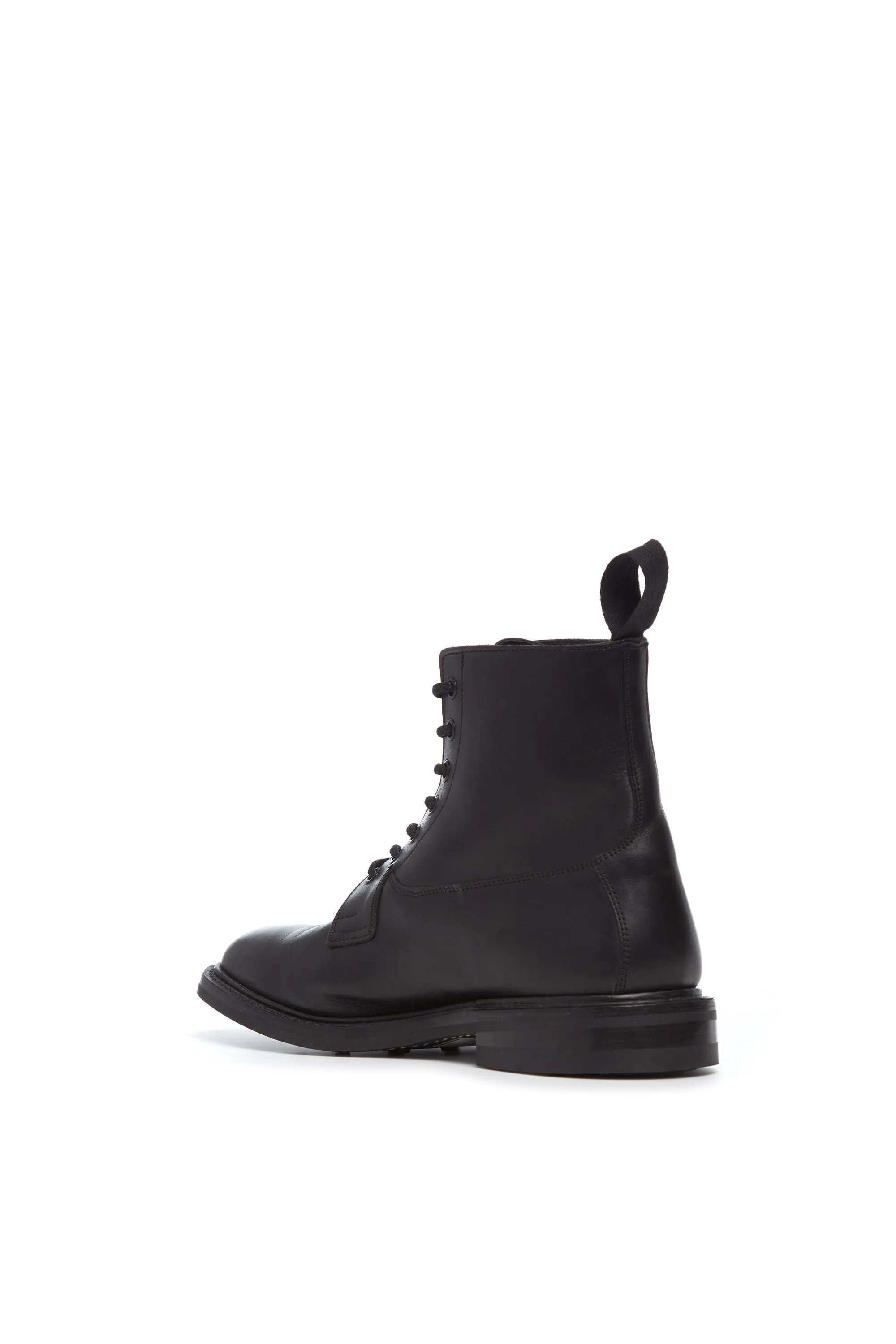 Calvert Military Boot in Black Leather