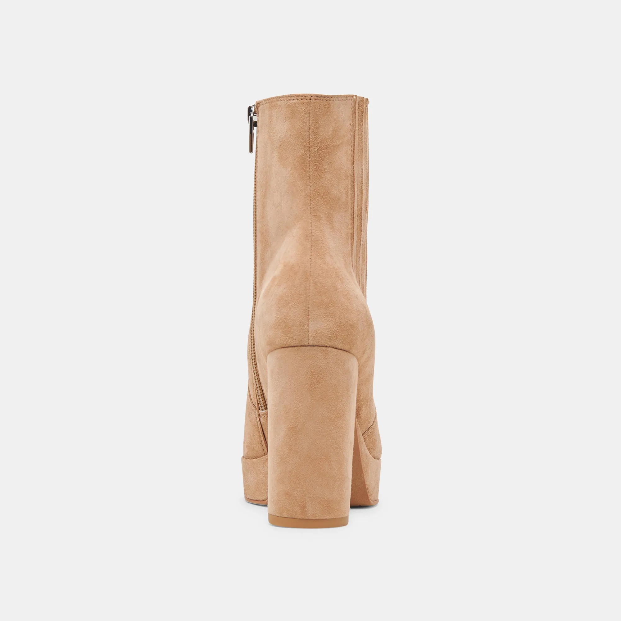 CINNY BOOTS CAMEL SUEDE