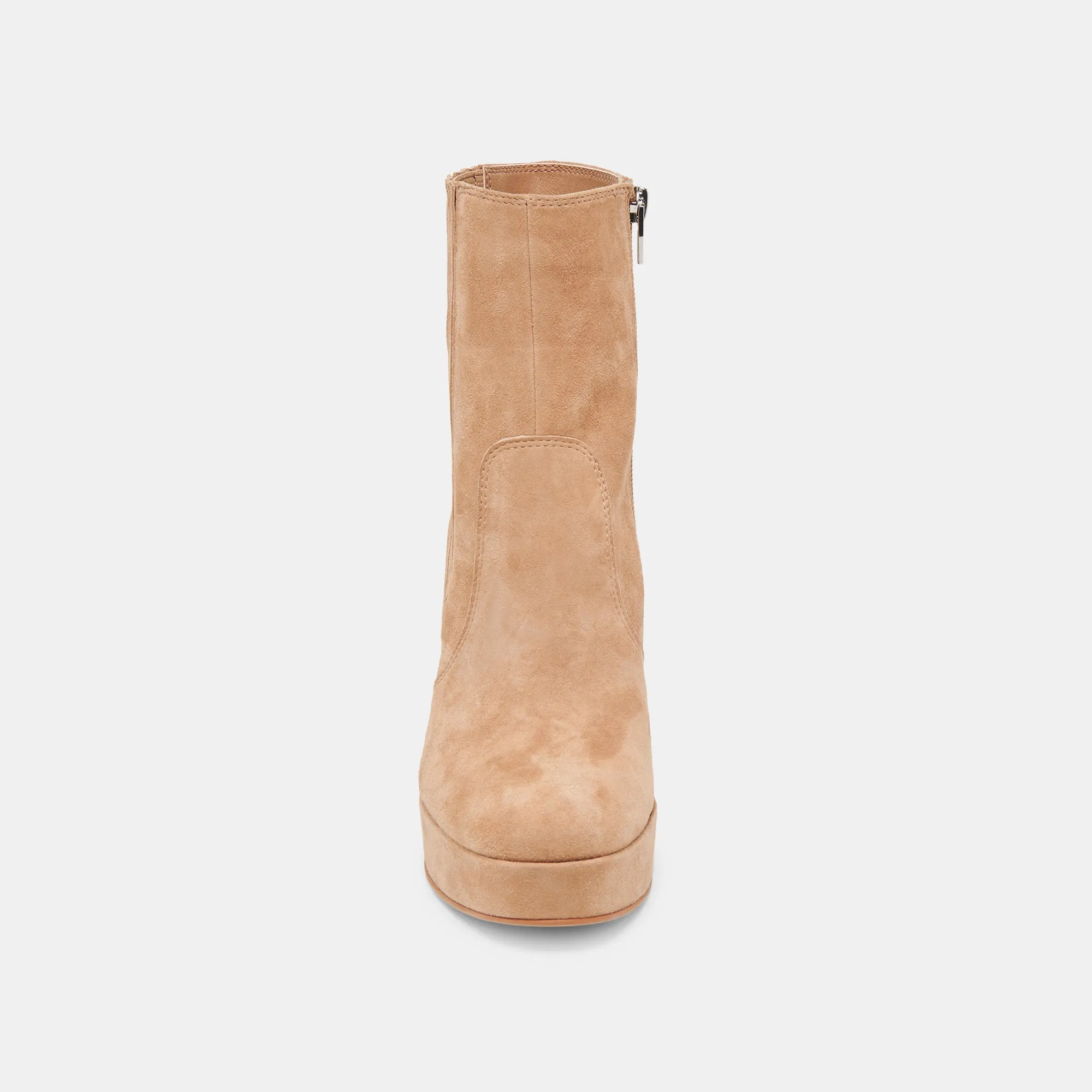 CINNY BOOTS CAMEL SUEDE