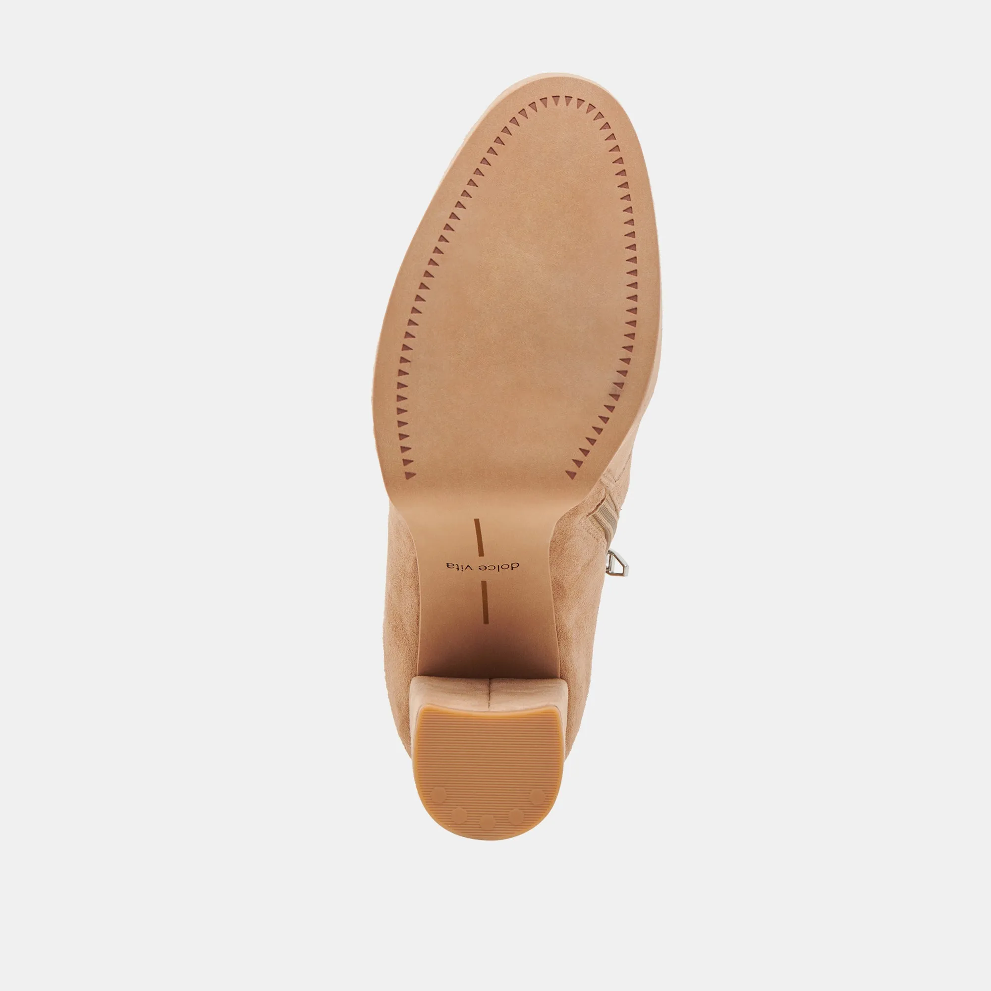 CINNY BOOTS CAMEL SUEDE