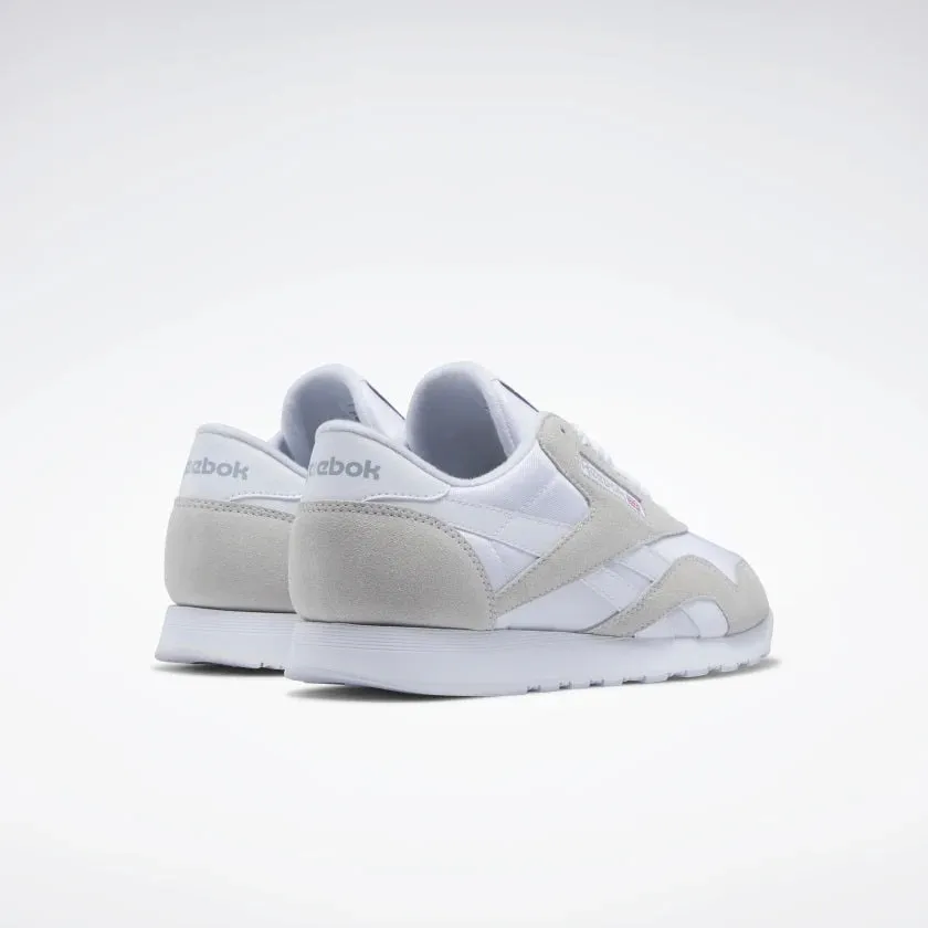 Classic Nylon Shoes White/White/White