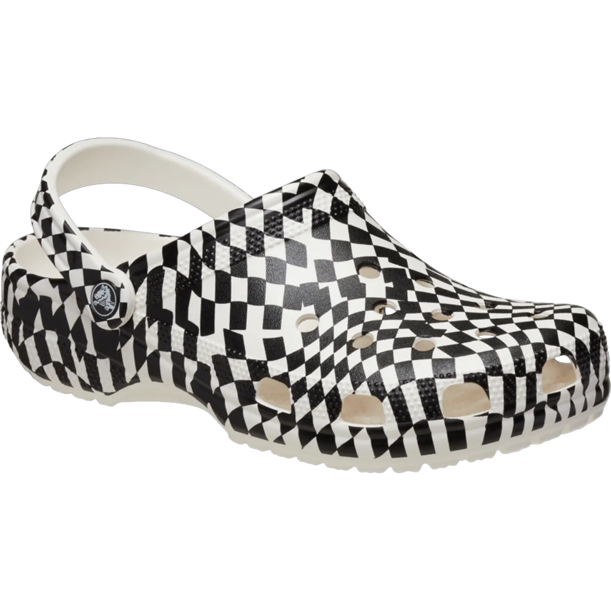Classic Warped Checker Clog
