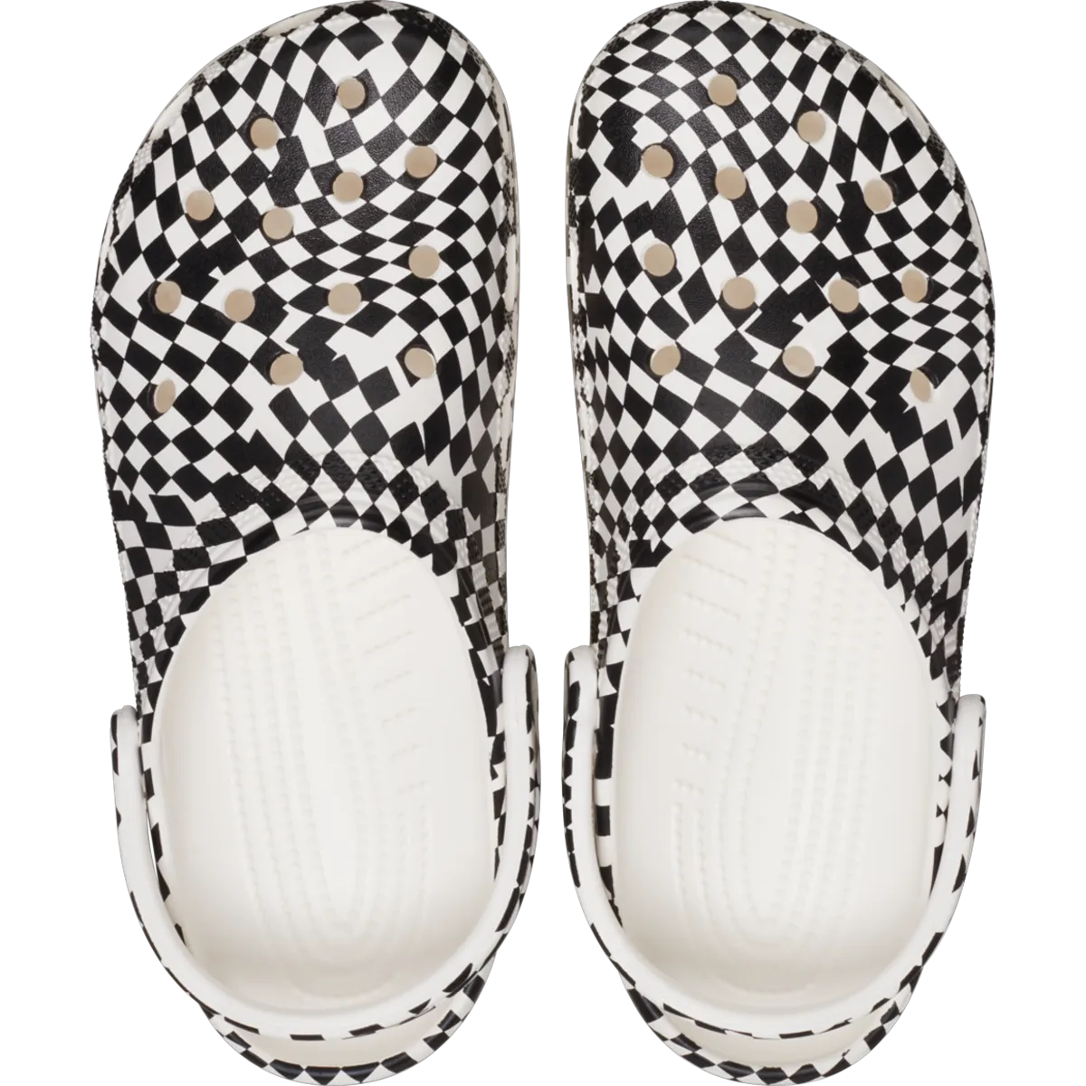 Classic Warped Checker Clog
