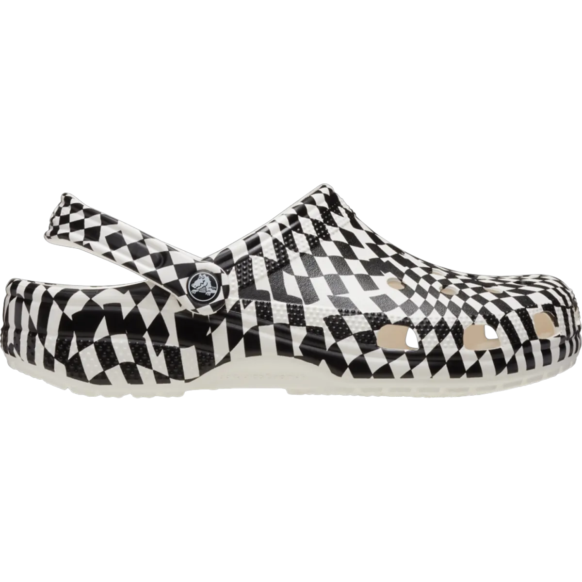 Classic Warped Checker Clog