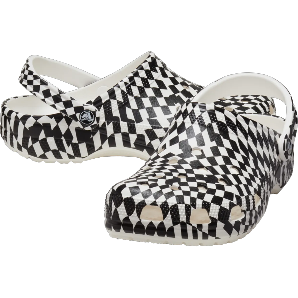 Classic Warped Checker Clog