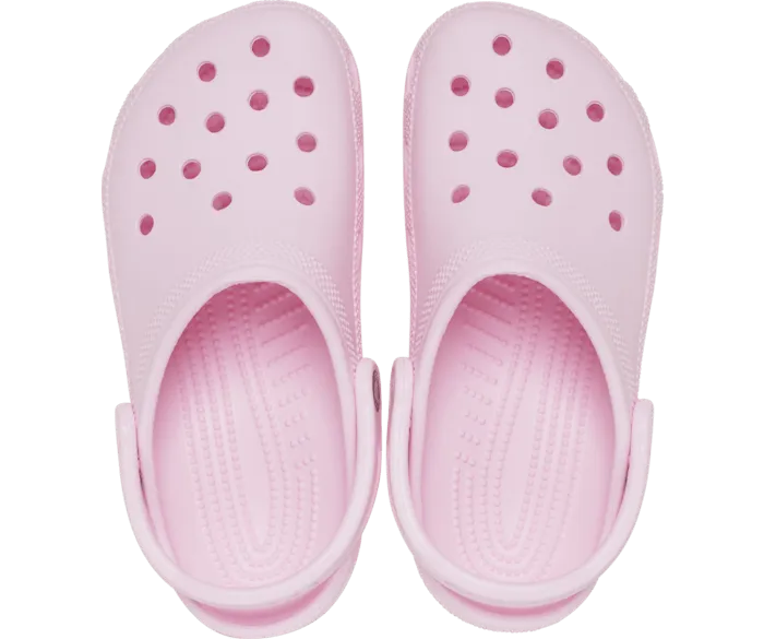 CROCS UNISEX CLASSIC PINK MILK CLOGS