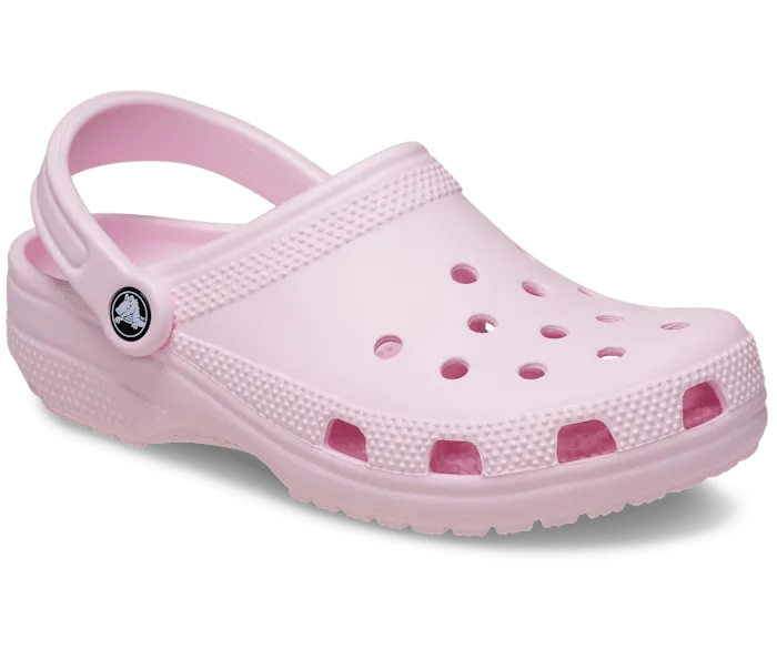CROCS UNISEX CLASSIC PINK MILK CLOGS