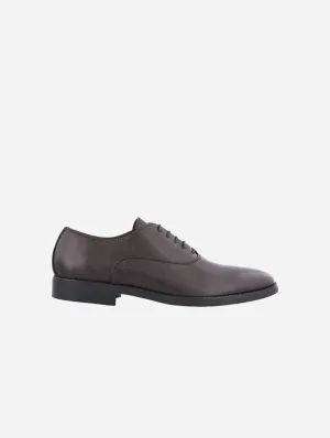 Damiano Men's Nappa  Vegan Leather Oxford Shoes | Brown