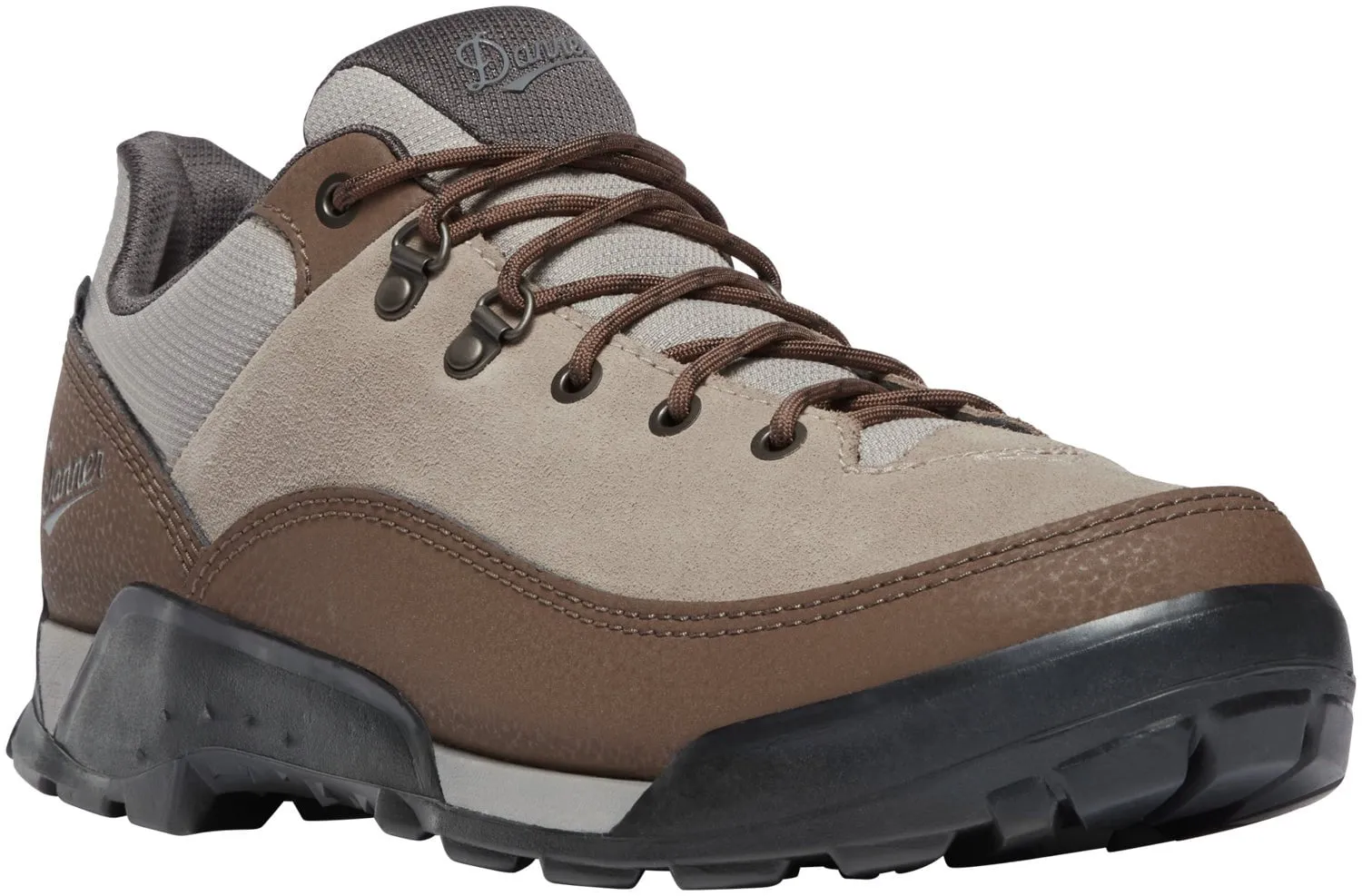 Danner Mens Panorama Low Roasted Cashew/Dark Earth Suede Hiking Shoes