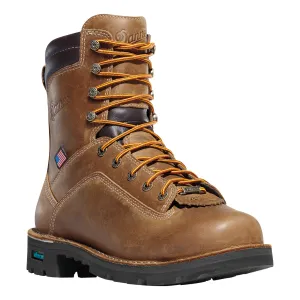 Danner Quarry USA 8in 400G NMT Mens Brown Leather Work Boots 17321 8.5 D