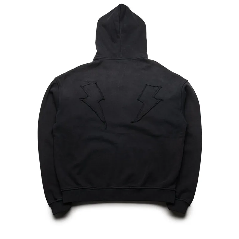 Diet Starts Monday Lightning Full Zip - Vintage Black