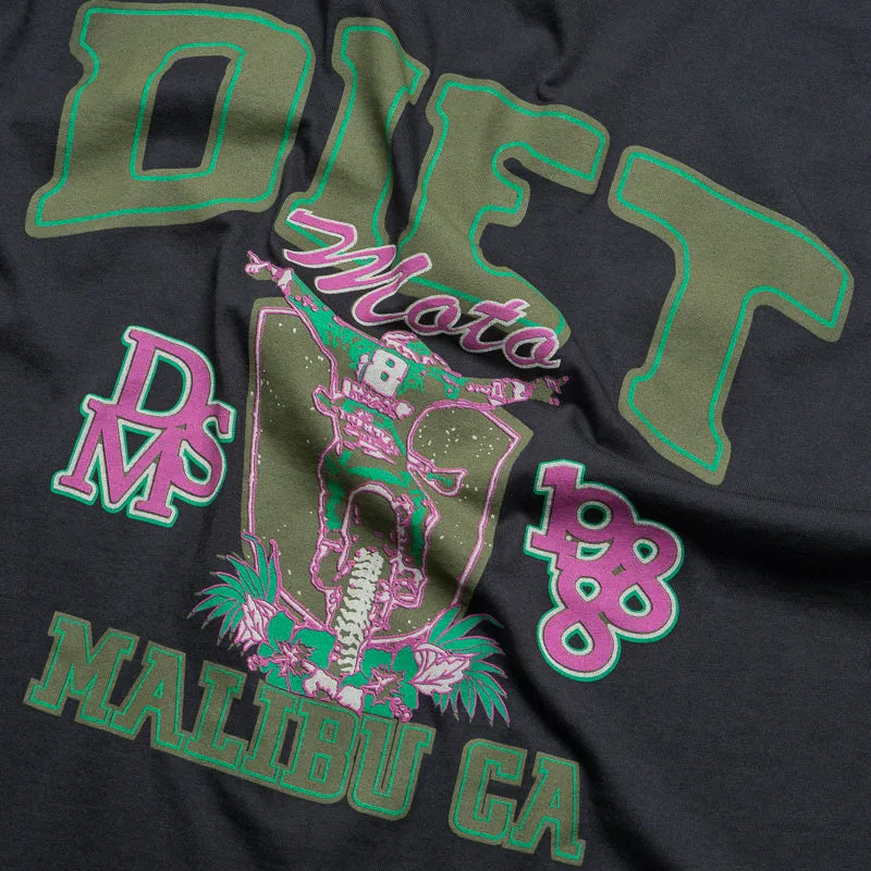 Diet Starts Monday Moto Tee - Vintage Black