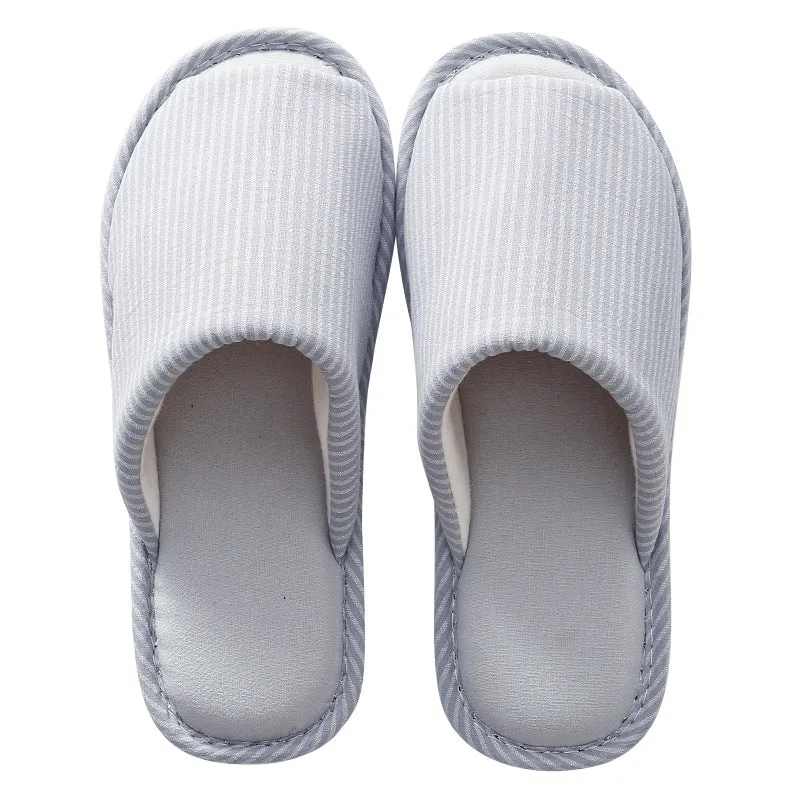 Japanese Four Seasons Home Comfortable Couple Slippers With Non-slip Soft UGG Style