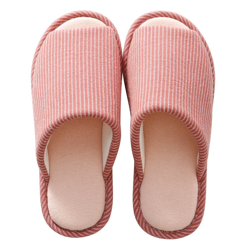 Japanese Four Seasons Home Comfortable Couple Slippers With Non-slip Soft UGG Style