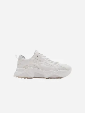 Loretta Vegan Leather Platform Sneakers | White