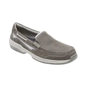 Men's Captain Ventian Boat Shoe - Grey (D Width)