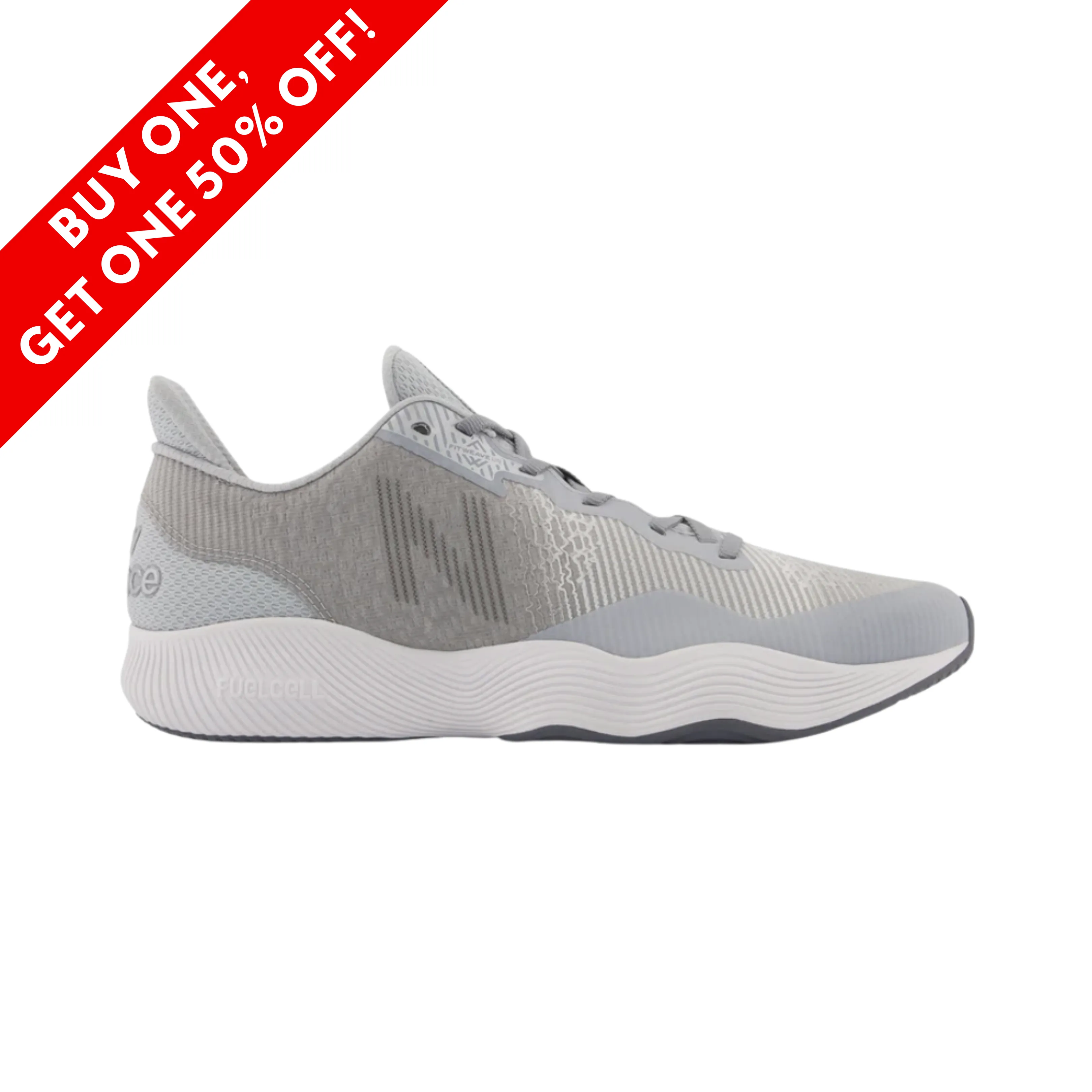 Men's FuelCell Shift TR - Steel with White and Serene Blue (D Width)