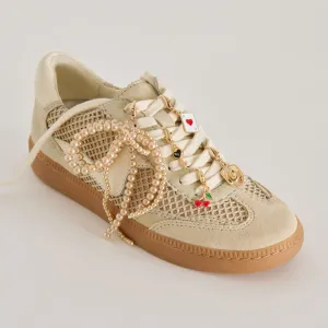 NOTICE SNEAKERS SESAME MESH   GOLD CHARM BUNDLE