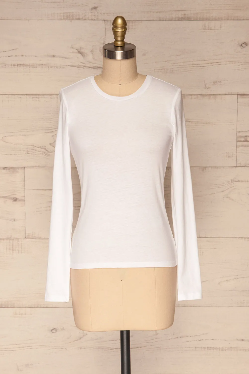 Otwock White | Long Sleeve Top