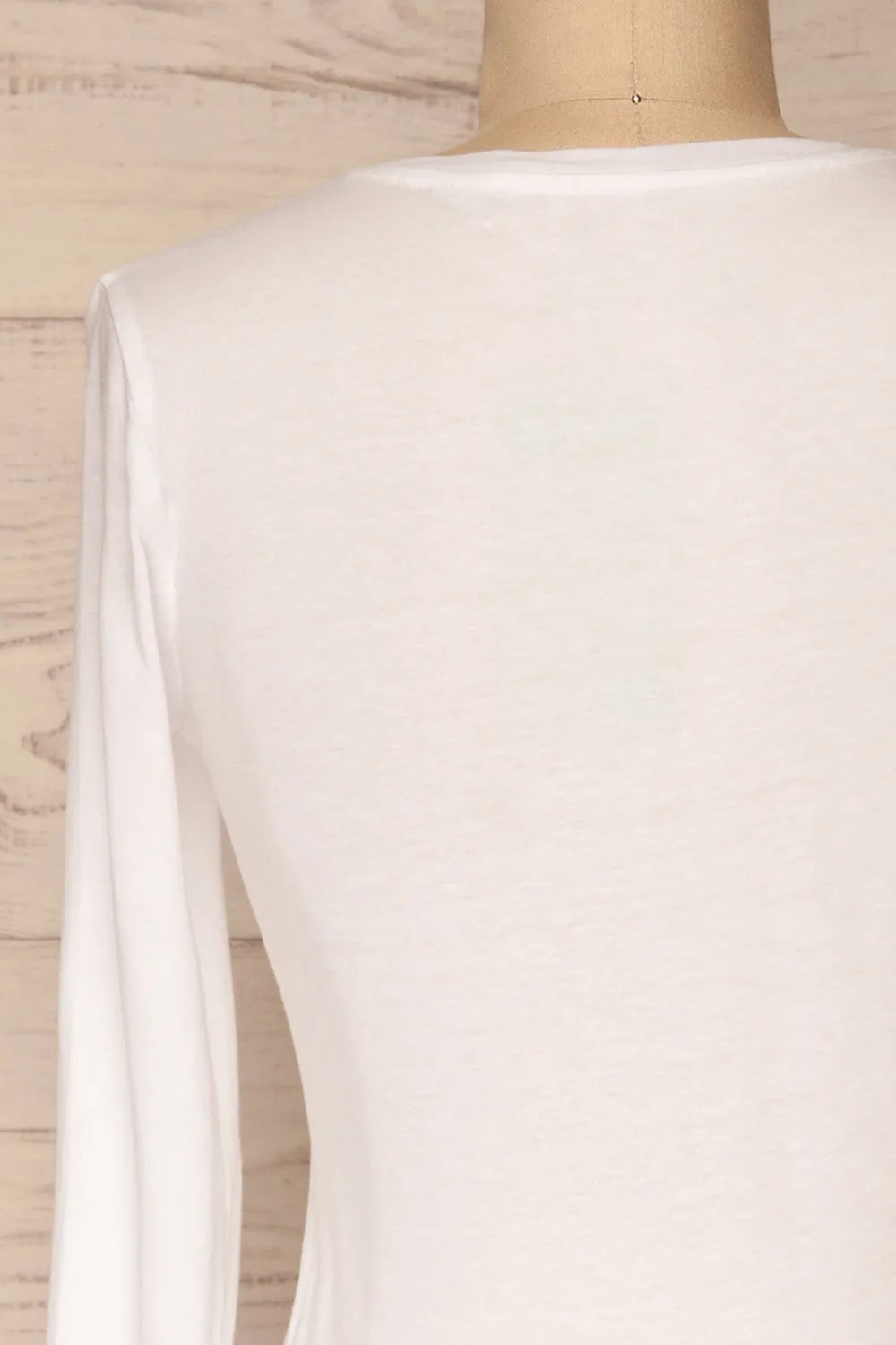 Otwock White | Long Sleeve Top