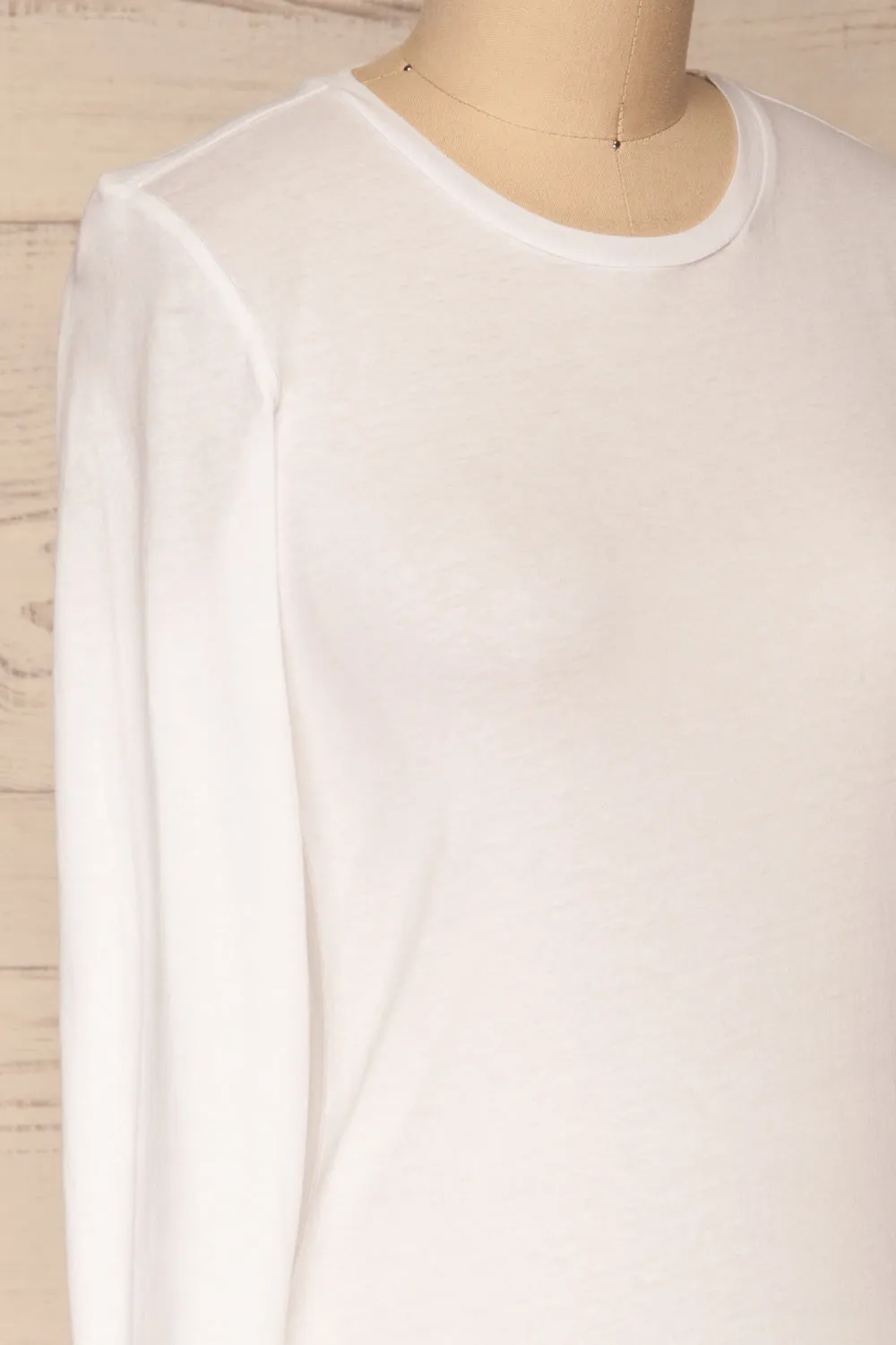 Otwock White | Long Sleeve Top
