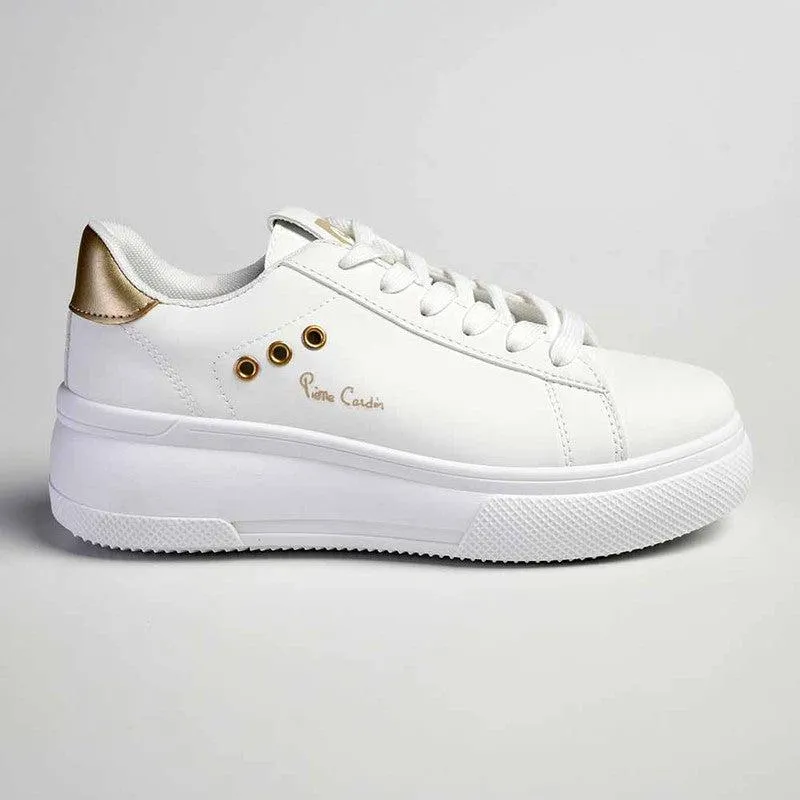 Pierre Cardin Valentine Sneaker - White / Gold
