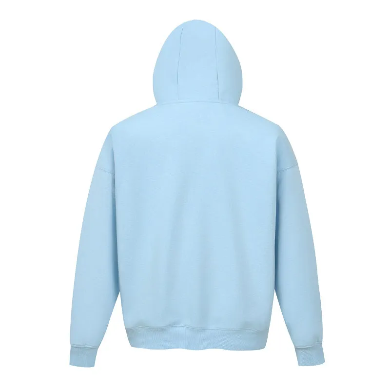 Puzzle Lace Print Hoodie