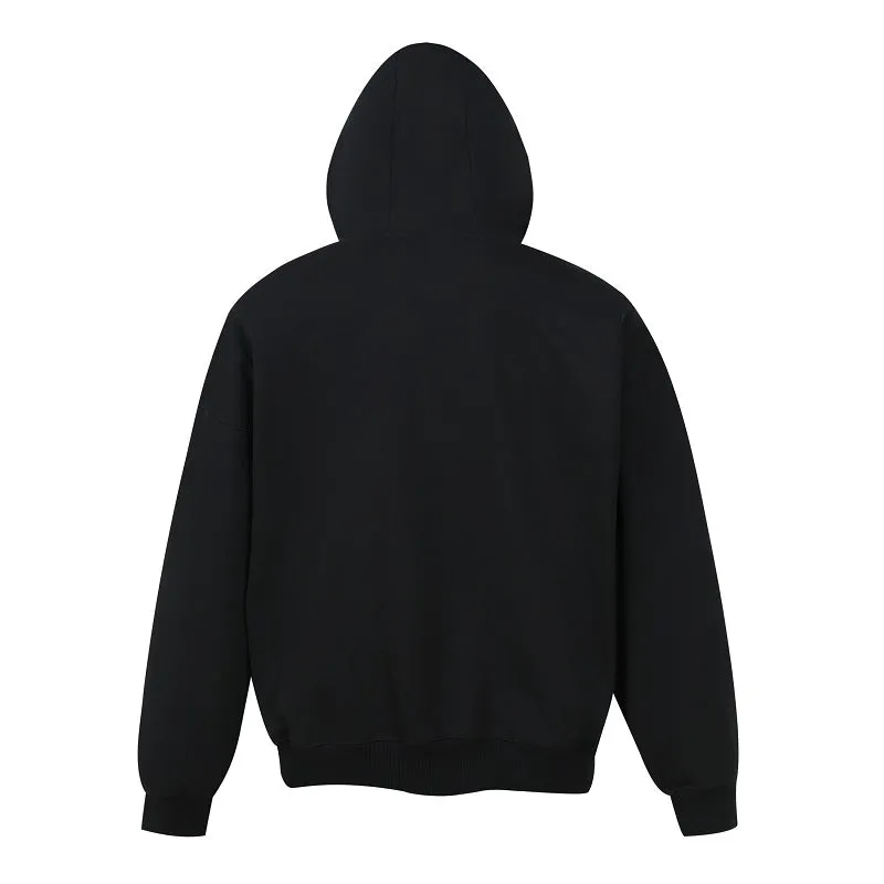 Puzzle Lace Print Hoodie