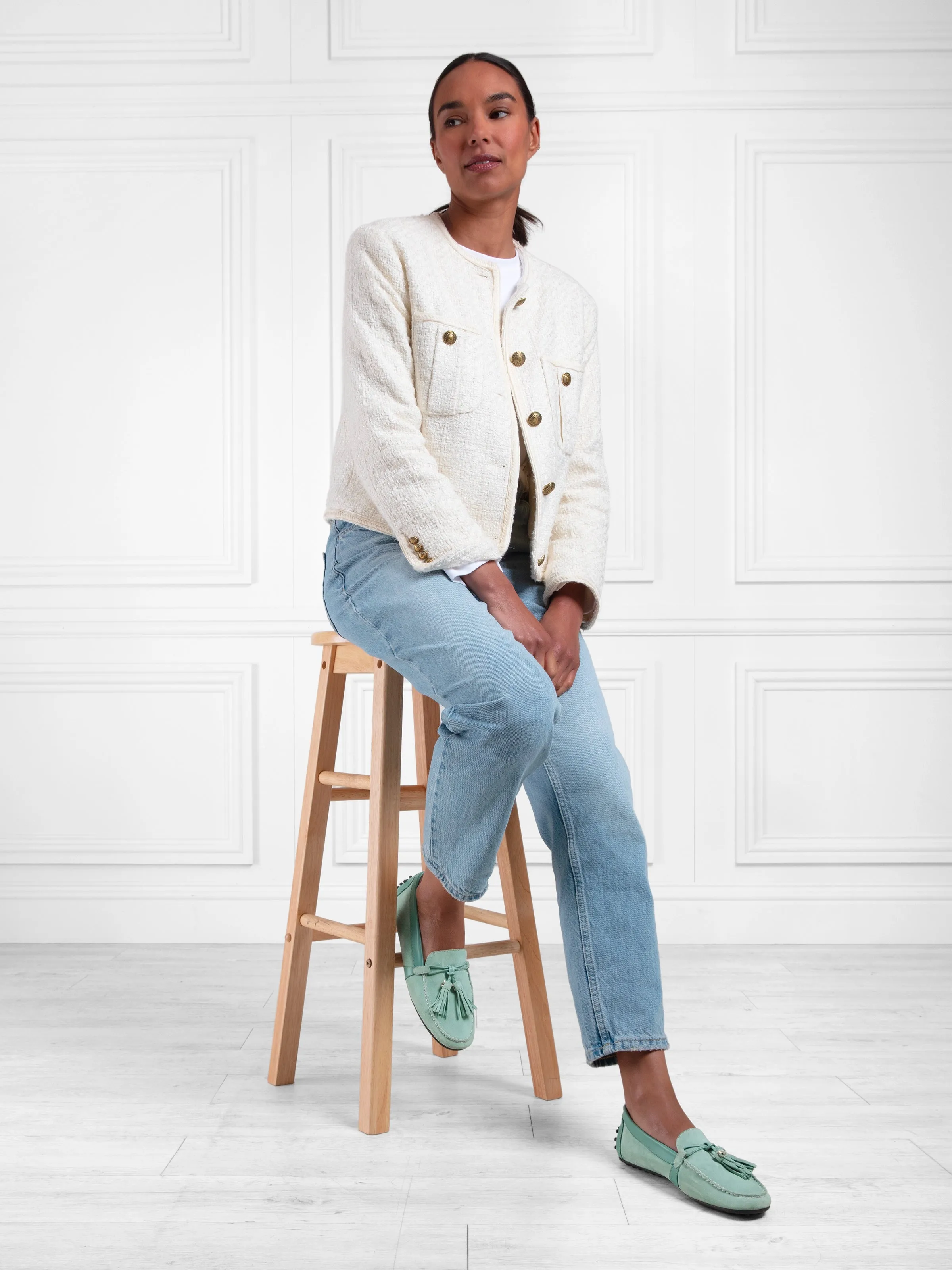 Rutland - Mint Suede