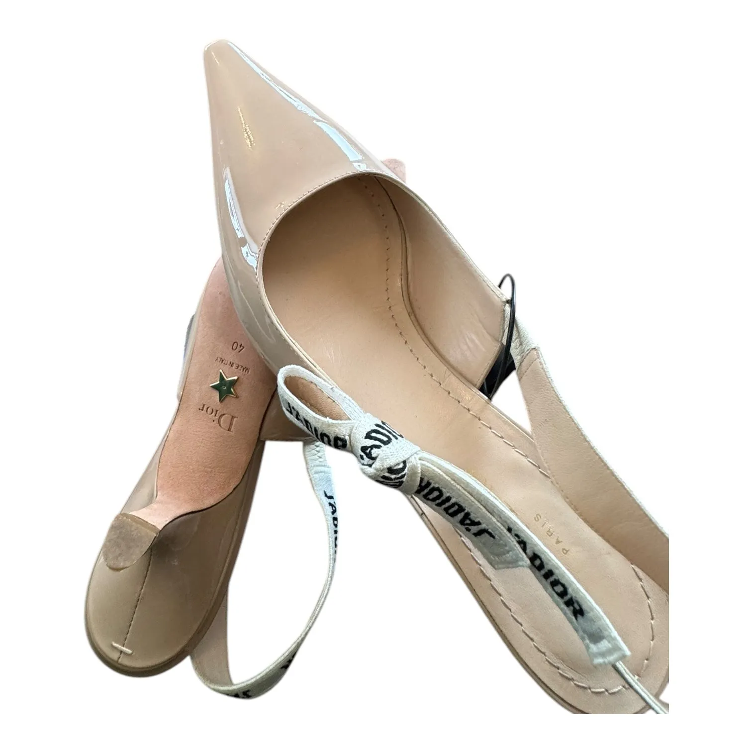 Shoes Luxury Designer By Dior In Tan, Size:9.5