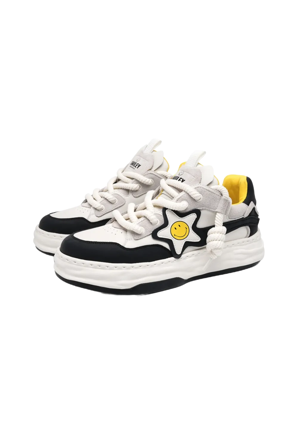 SMILEY丨Happy Face Star Sneakers