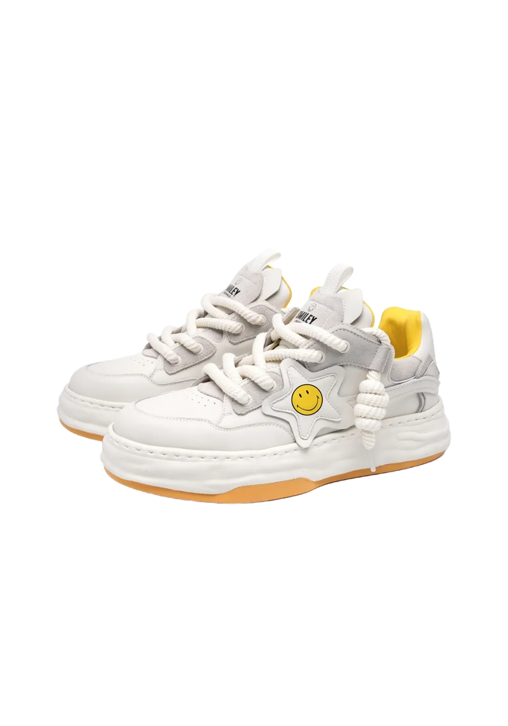SMILEY丨Happy Face Star Sneakers