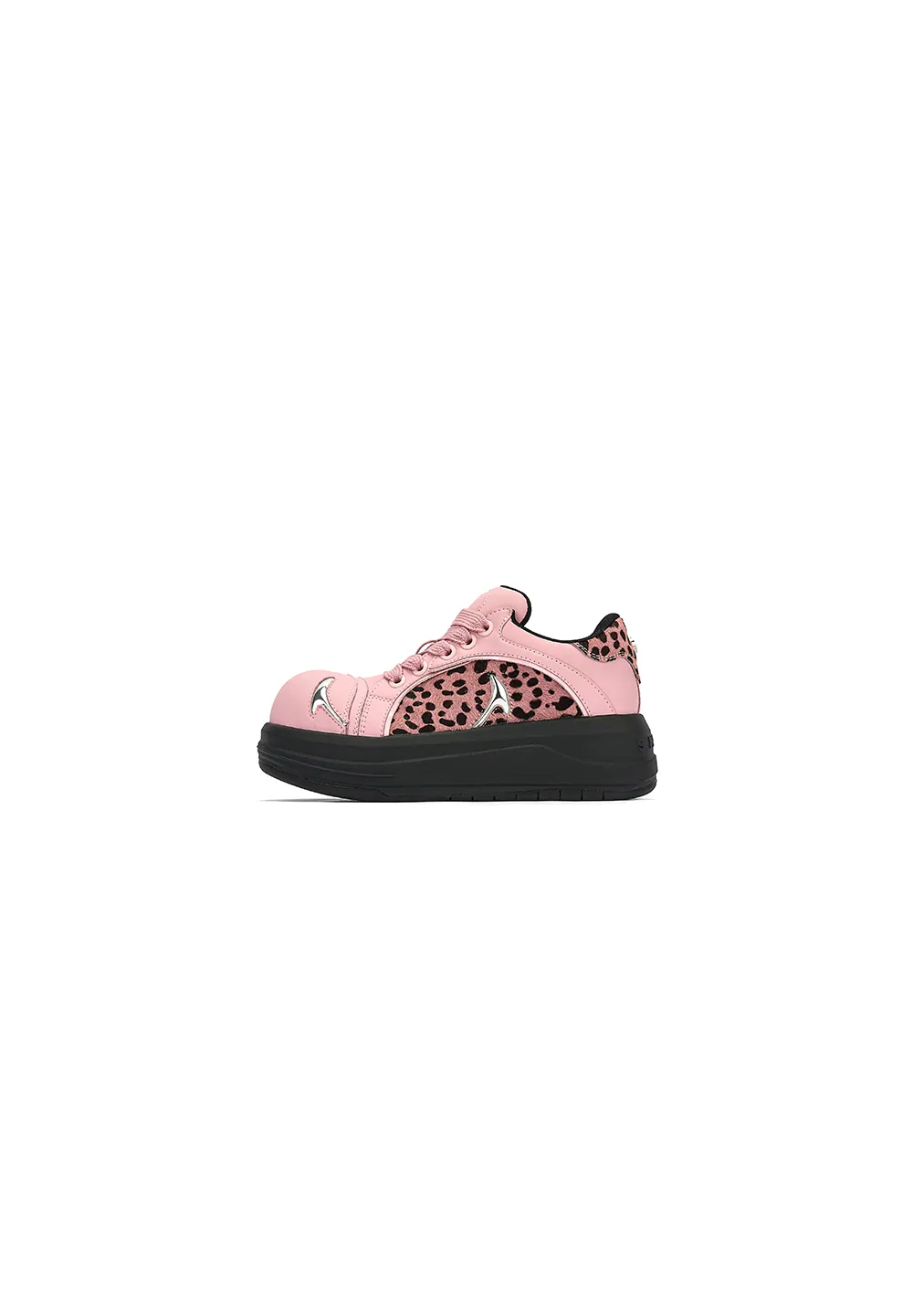 SMILEY丨Leopard Print Patchwork Series-Pink