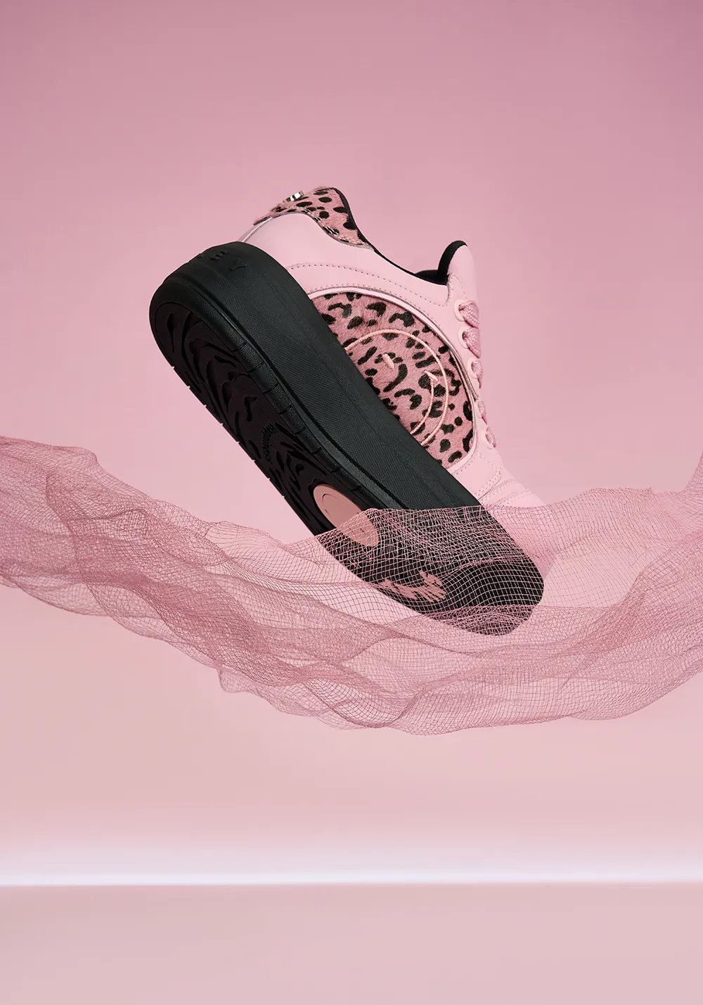 SMILEY丨Leopard Print Patchwork Series-Pink