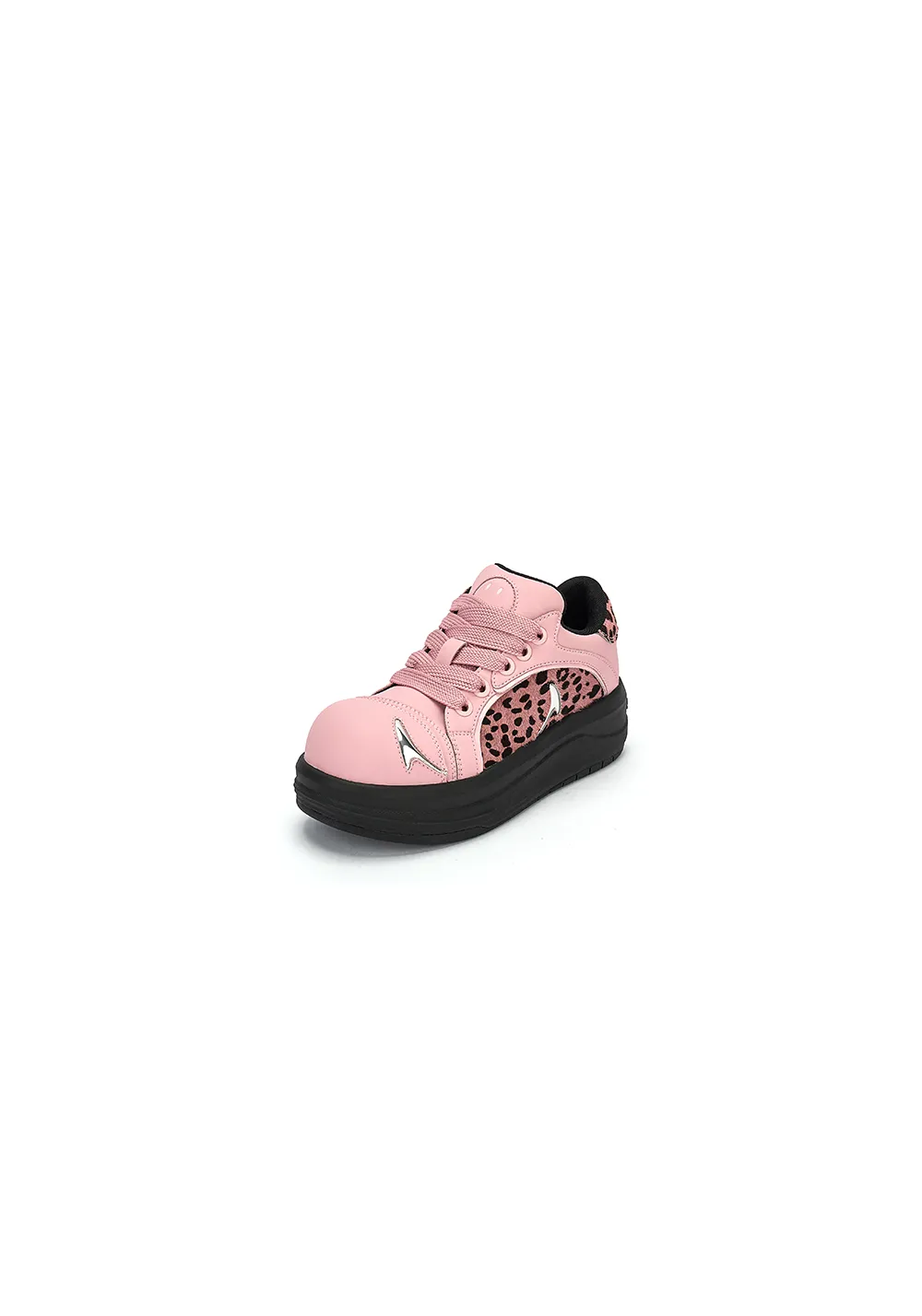 SMILEY丨Leopard Print Patchwork Series-Pink
