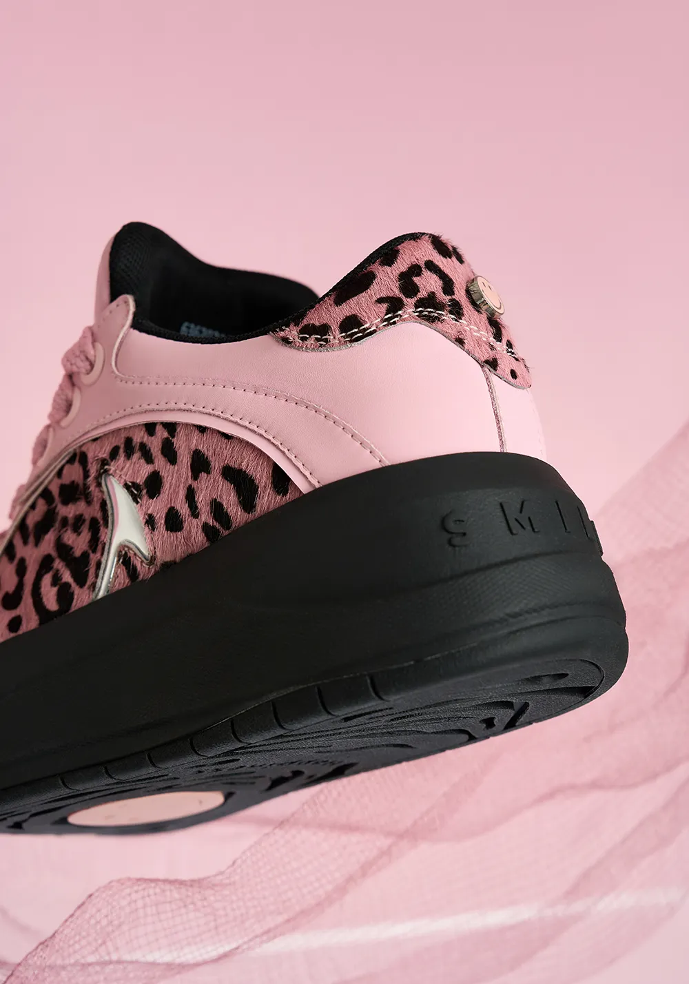 SMILEY丨Leopard Print Patchwork Series-Pink